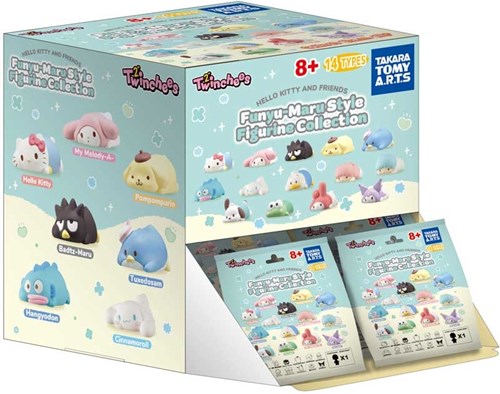 Hello Kitty speelgoedfiguren Funyu-Maru blind pack - verzamelbare miniatuur