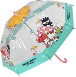 Micki Hello Kitty kinderparaplu - transparant, lichtgewicht, regenaccessoire