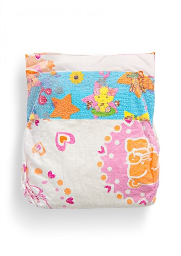 Heless poppenluiers babypop 28-35cm set van 3 roze luiers-2