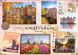 Nathan legpuzzel Amsterdam vakantie 1500 stukjes puzzel volwassenen