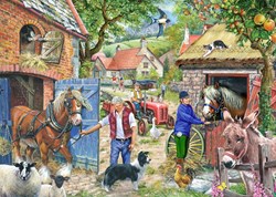 House of Puzzles legpuzzel Appletree Lane 1000 stukjes landschap