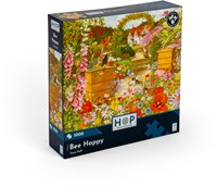House of Puzzles legpuzzel Bee Happy 1000 stukjes karton kleurrijk-2