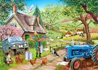 House of Puzzles legpuzzel Farm Fresh 500 stukjes rustiek landschap