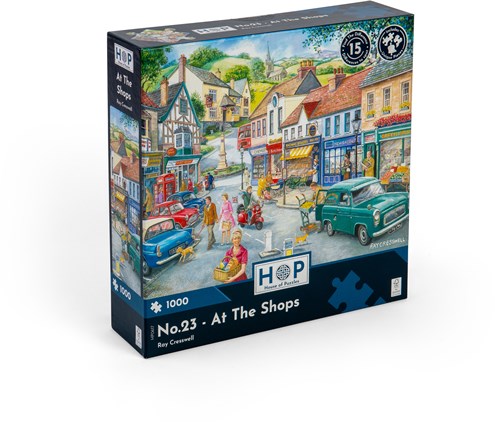 House of Puzzles legpuzzel - At The Shops 1000 stukjes volwassenen-2