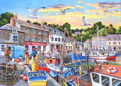 House of Puzzles legpuzzel Catch of the Day 1000 stukjes puzzelspel