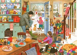 House of Puzzles legpuzzel 1000 stukjes Woolly Hats & Wellies puzzel