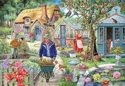 House of Puzzles legpuzzel - 1000 stukjes tuin thema puzzel
