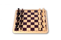 Longfield Games Longfield Spelletjes Schaakspel compleet 30 x 30 cm-2
