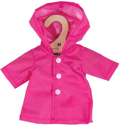 Bigjigs Pink Raincoat - Medium