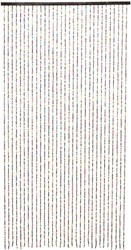 Home & Styling bamboe deurgordijn bruin 90x180cm insectenwerend