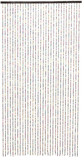 Home & Styling bamboe deurgordijn bruin 90x180cm insectenwerend