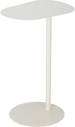Home & Styling bijzettafel wit metaal 35x53cm modern design