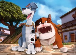 Nathan puzzel Idefix and Friends - 45 stukjes kinderpuzzel cartoon