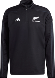 Adidas All Zwart AEROREADY Warming Fleece Longsleeve M