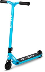 Micro step freestyle RAMP Cyan - kinderstep blauw - acrobatisch