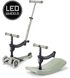 Micro step Mini Micro 6in1 Rock & Go LED groen multifunctioneel