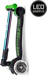 Micro kinderstep Maxi Micro opvouwbaar LED Neochrome Green 5-12 jaar