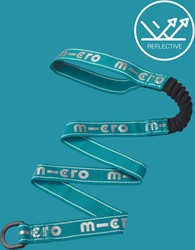 Micro Micro Pull and Carry elastic Aqua reflective
