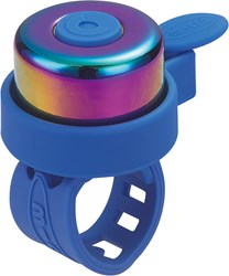 Micro fietsbel Neochrome Blue - scooter accessoire - waterdicht