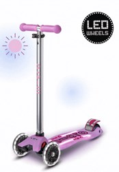 Micro Maxi Micro step Glow+ LED paars - lichtgevende kinderstep