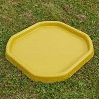 Cosy speeltray Tuff Spot geel - ideaal voor sensorisch spel en zand-2
