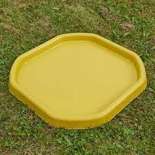 Cosy speeltray Tuff Spot geel - ideaal voor sensorisch spel en zand-2