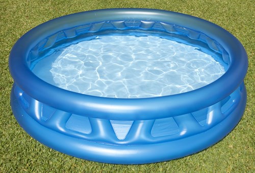 Intex opblaaszwembad Soft Side - 188 x 46 cm kinderbad blauw-2