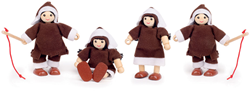 Bigjigs Inuit poppen