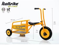 Italtrike Atlantic Tweezits Driewieler - Taxi