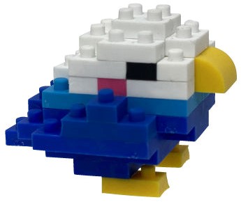 Albany idee Durf Iwako Blocks puzzel gum - Vogels