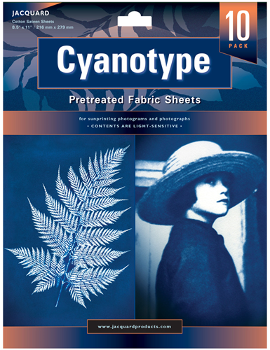 Jacquard Jacquard Cyanotype Voorbehandelde Vellen 10 stuks A4