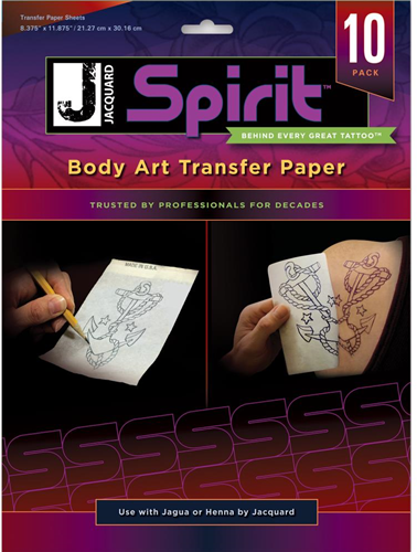 Jacquard Jacquard Huid Transferpapier A4 10 vellen