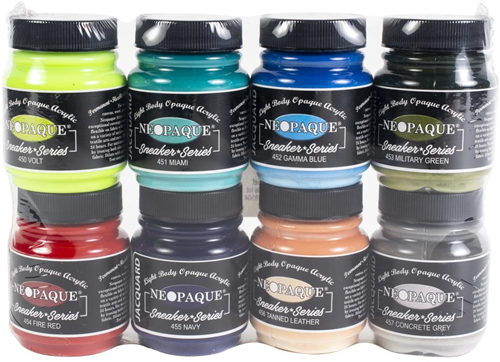Jacquard Jacquard Neopaque Textielverf Sneaker Serie 8 stuks
