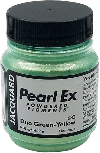 Jacquard Jacquard Pearl Ex Pigment 14 gr Duo Groen Geel