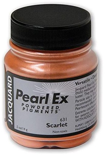 Jacquard Jacquard Pearl Ex Pigment 14 gr Oranje Rood