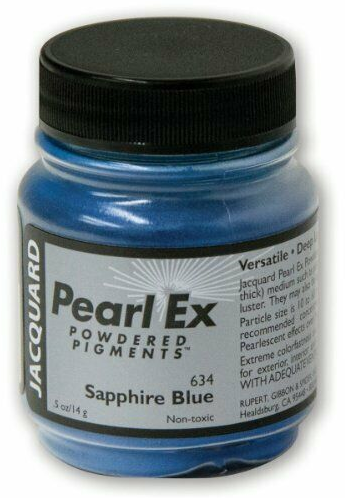Jacquard Jacquard Pearl Ex Pigment 14 gr Saffier Blauw