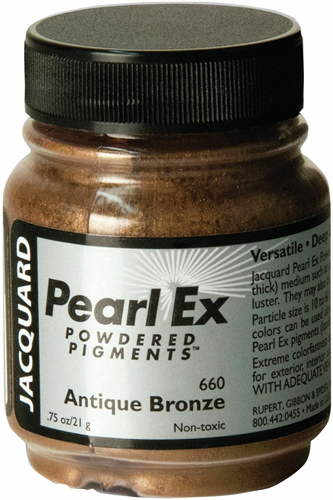 Jacquard Jacquard Pearl Ex Pigment 21 gr Antiek Brons