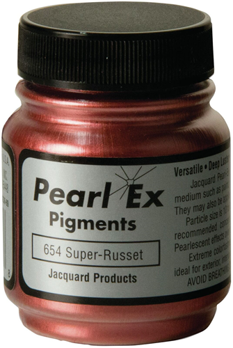 Jacquard Jacquard Pearl Ex Pigment 21 gr Helder Roodbruin