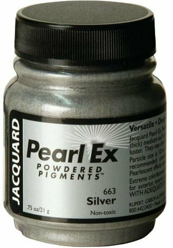 Jacquard Jacquard Pearl Ex Pigment 21 gr Zilver