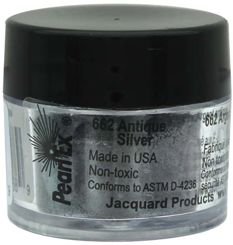 Jacquard Jacquard Pearl Ex Pigment Antiek Zilver 3 gr
