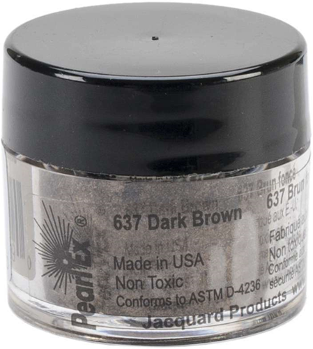 Jacquard Jacquard Pearl Ex Pigment Donkerbruin 3 gr