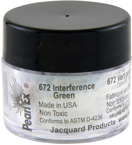 Jacquard Jacquard Pearl Ex Pigment Interferentie Groen 3 gr