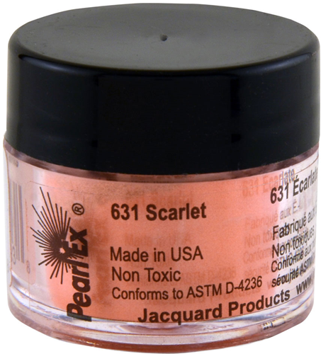 Jacquard Jacquard Pearl Ex Pigment Oranje Rood 3 gr