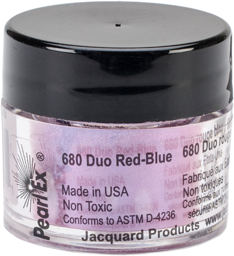 Jacquard Jacquard Pearl Ex Pigment Rood Blauw Mix 3 gr