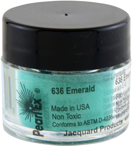 Jacquard Jacquard Pearl Ex Pigment Smaragdgroen 3 gr