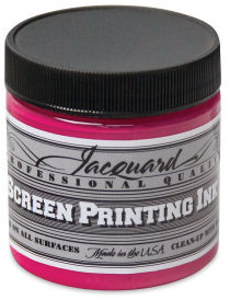Jacquard Jacquard Zeefdruk Inkt 118 ml Opaque Robijnrood