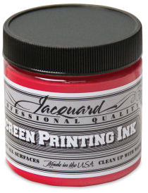 Jacquard Jacquard Zeefdruk Inkt 118 ml Opaque Rood