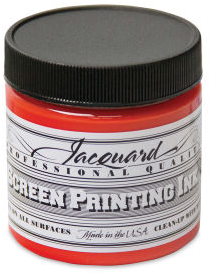 Jacquard Jacquard Zeefdruk Inkt 118 ml Vuurrood