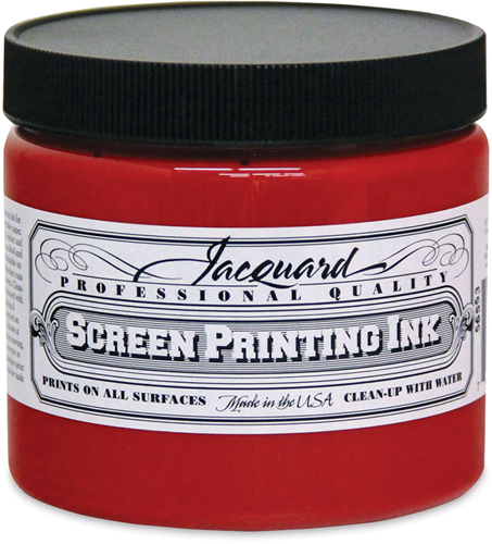 Jacquard Jacquard Zeefdruk Inkt 470 ml Rood