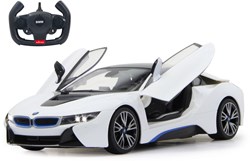 Jamara BMW I8 - RC auto wit 1:14 met afstandsbediening en openende deuren